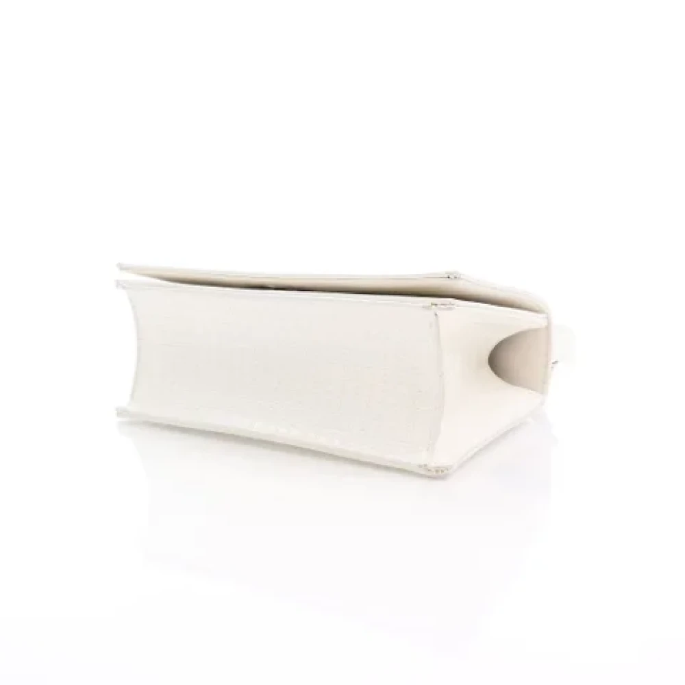 Dior Vintage Pre-owned Leather dior-bags White Dames