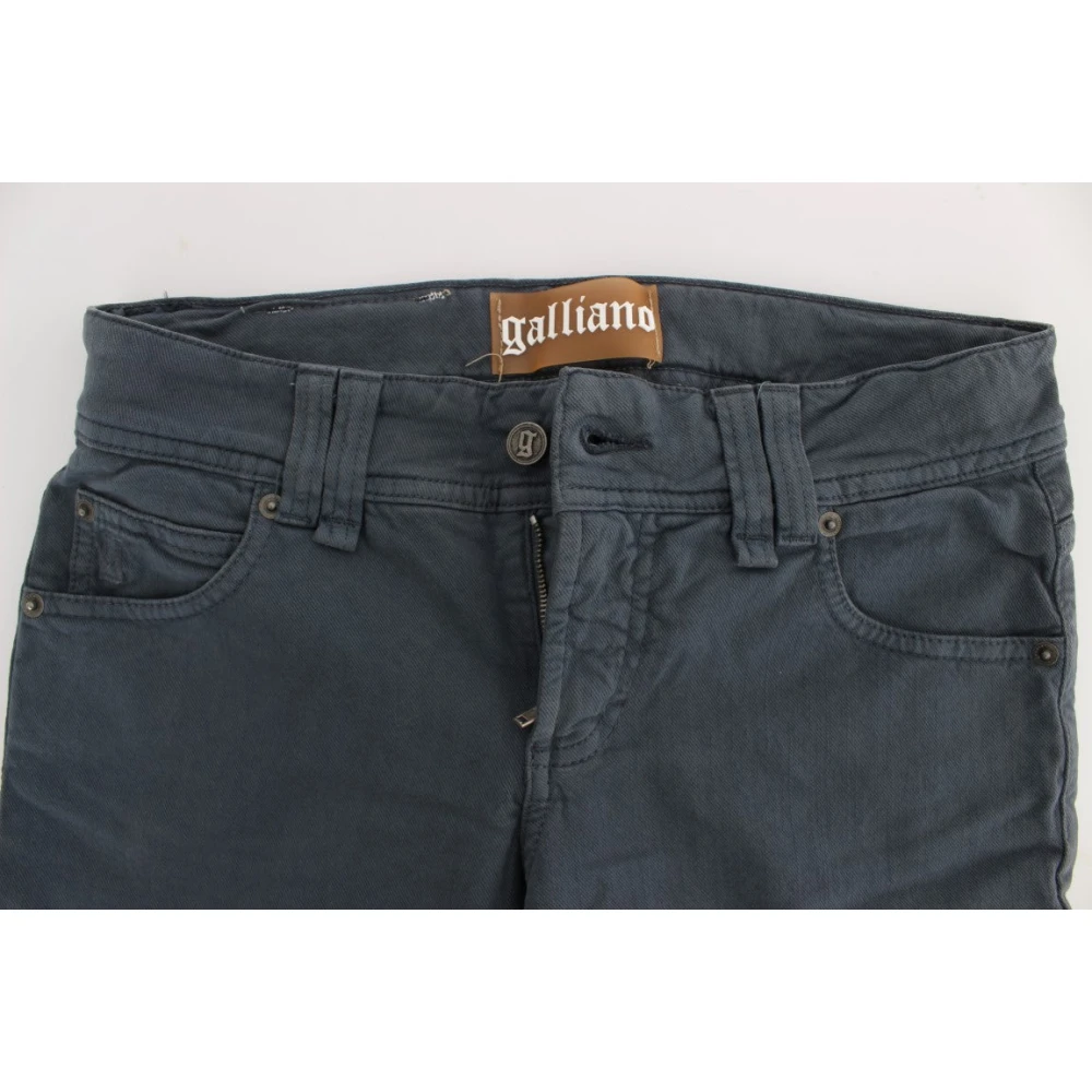 John Galliano Bootcut Jeans Blue Dames