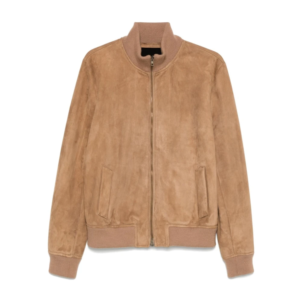 Salvatore Santoro Bruine Winterjassen voor Mannen Brown Heren