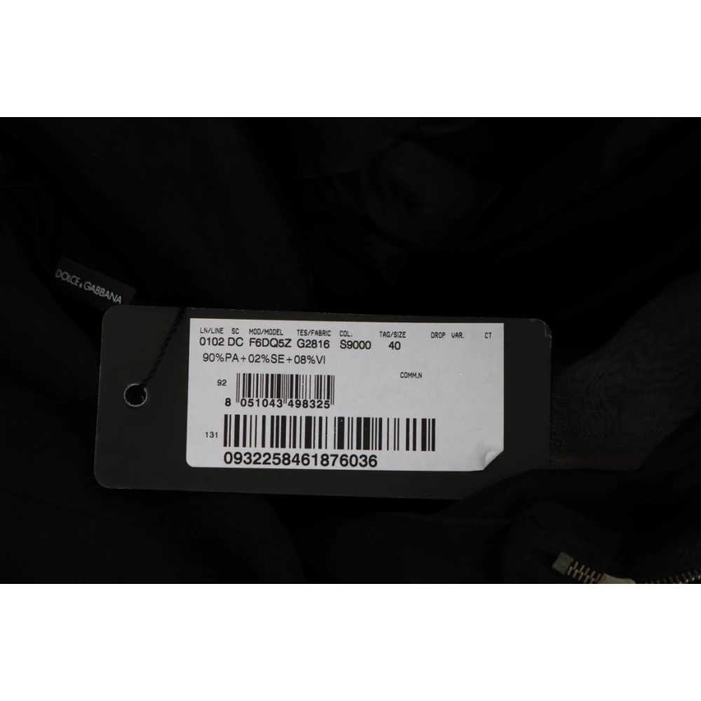 Dolce & Gabbana Exquise knielange schede jurk Black Dames
