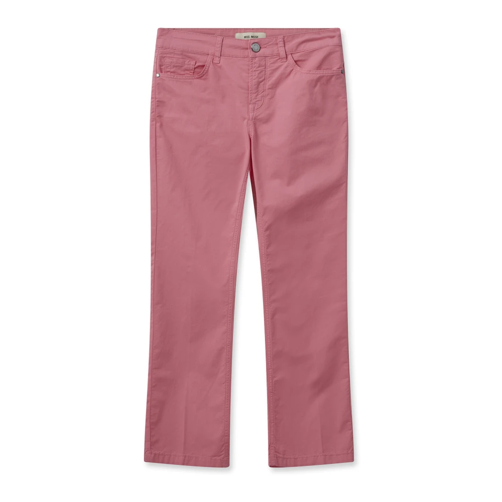 MOS MOSH Cropped Jeans Pink Dames