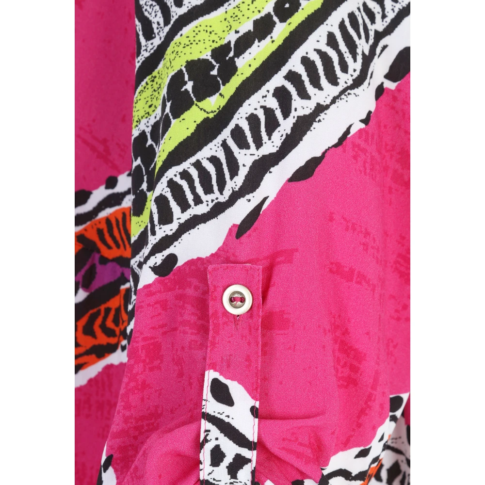 Doris S Kleurrijke Paisley Print Blouse Pink Dames