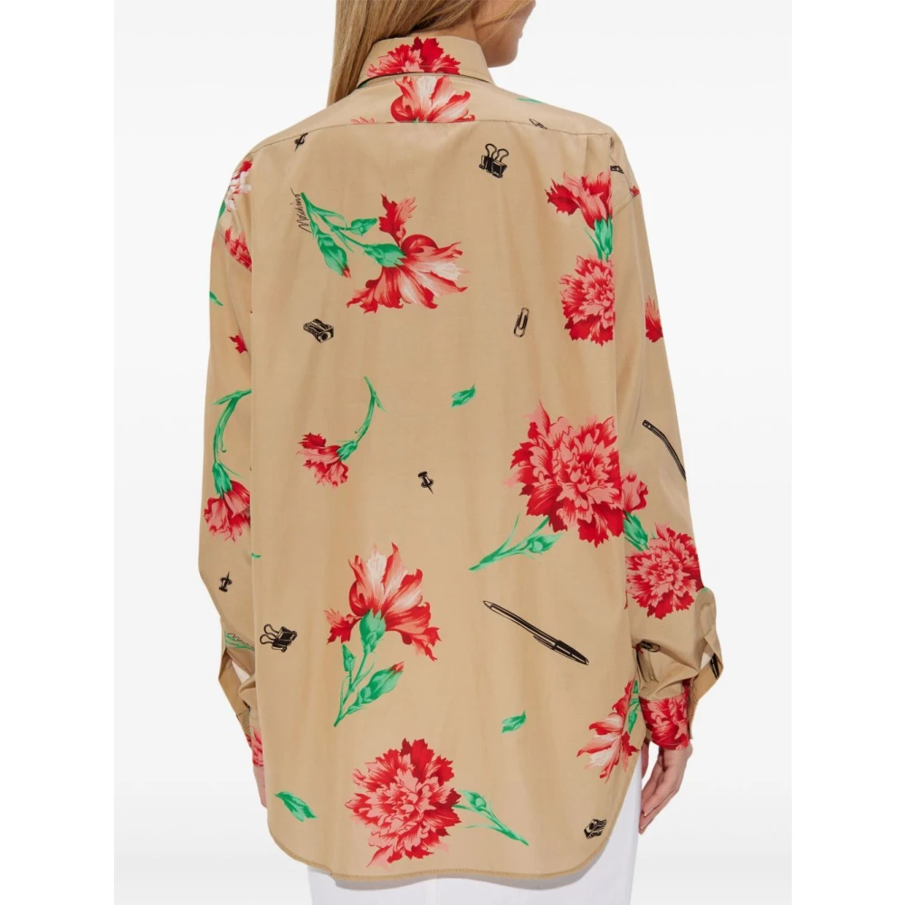 Moschino Stijlvolle Overhemden Collectie Multicolor Dames