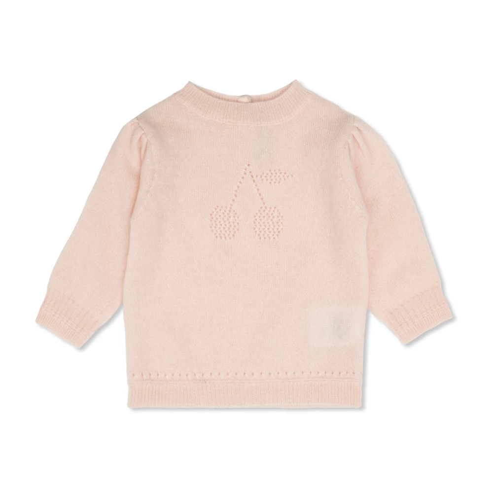 Bonpoint Kashmirtröja Emiliane Pink, Unisex