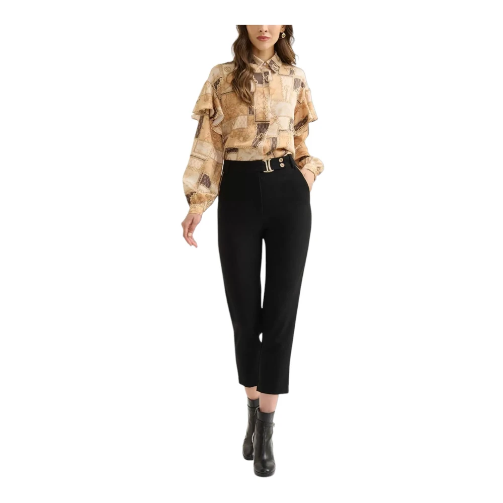 Alviero Martini 1a Classe Stijlvolle Herenbroeken Black Dames