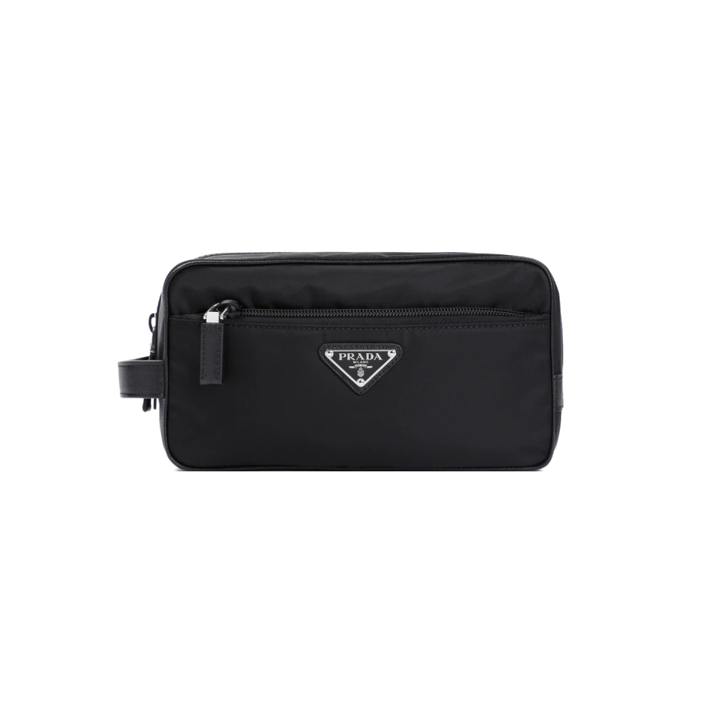 Prada Beauty Case - Male - Toilet Bags - Black - One Size - Bags