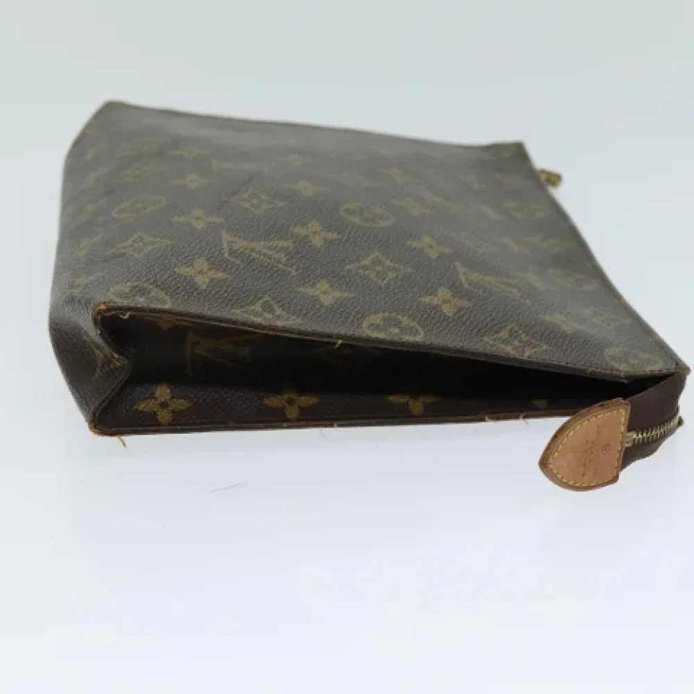 Louis Vuitton Vintage Pre-owned Canvas pouches Brown Dames