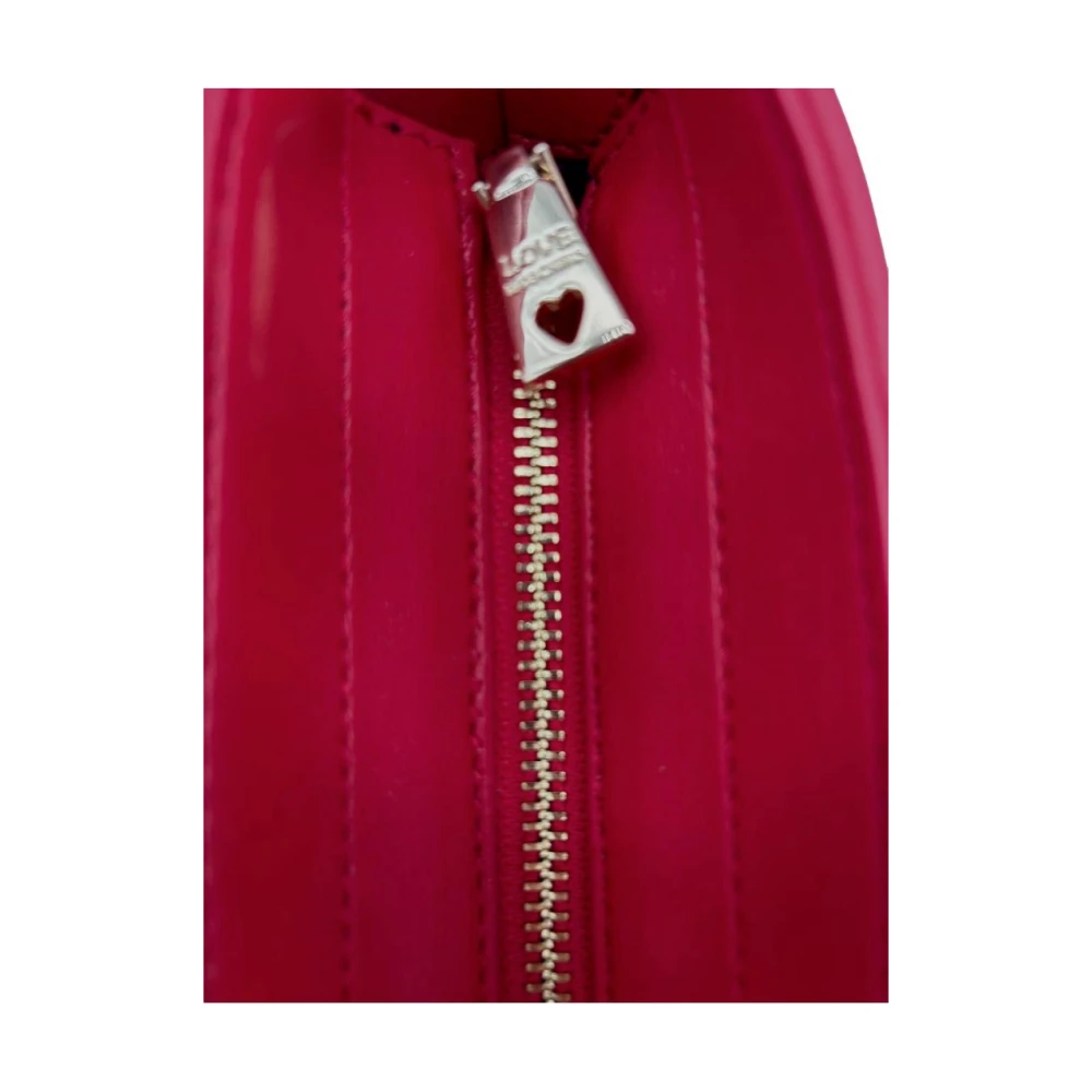 Love Moschino Schoudertas met gouden kettinghandvat Red Dames