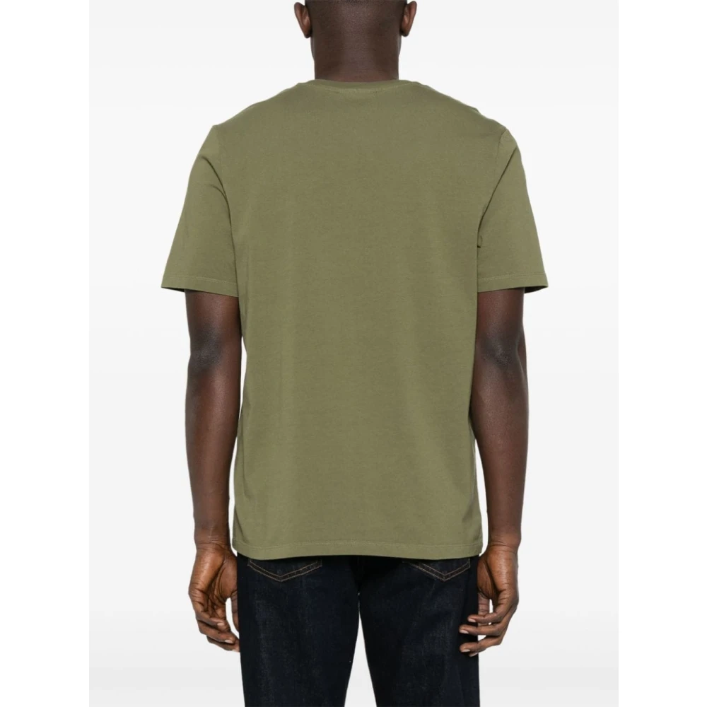 Maison Kitsuné Maison Kitsune T-shirts and Polos Green Heren