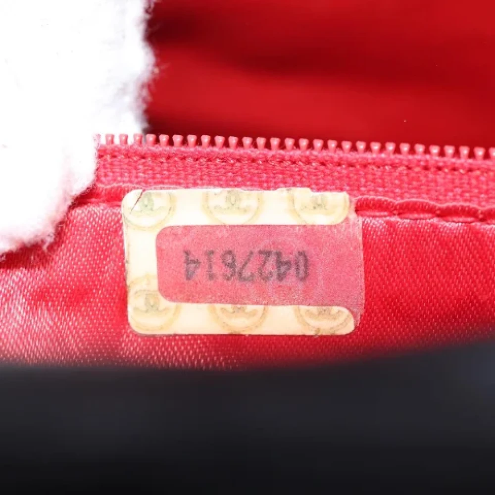 Chanel Vintage Pre-owned Satin chanel-bags Black Dames