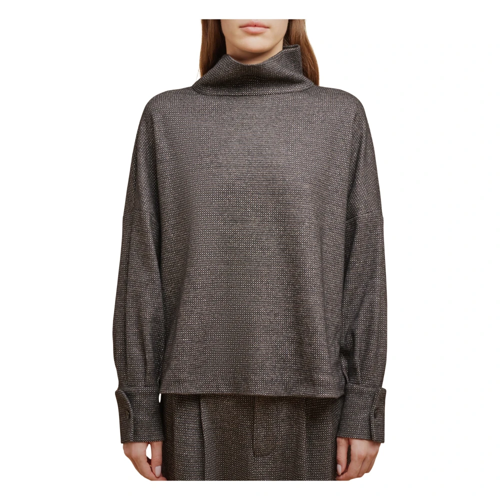 Liviana Conti Stijlvolle Jas voor Vrouwen Gray Dames