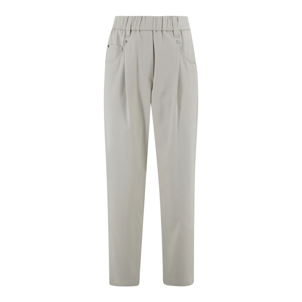 Trousers > Slim-fit Trousers - - Brunello Cucinelli - Modalova