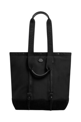 black-nylon-tote-bag