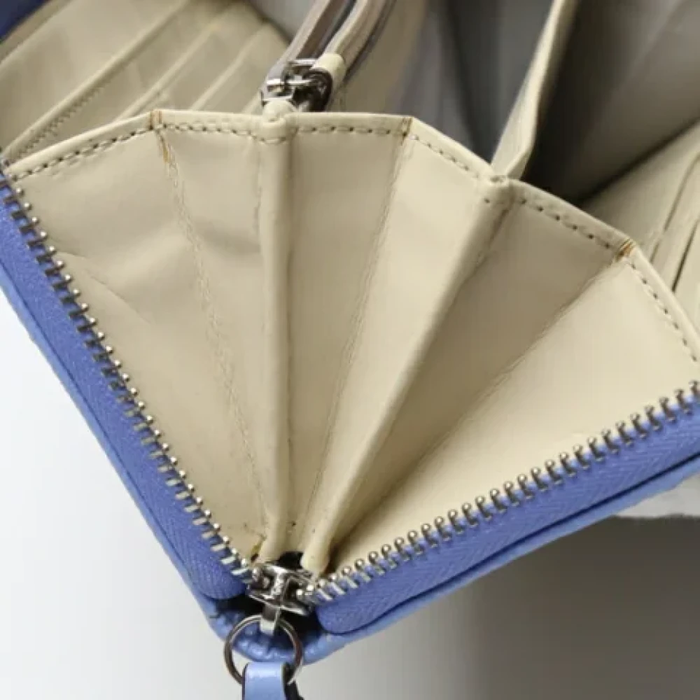 Coach Pre-owned Leather wallets Beige Dames