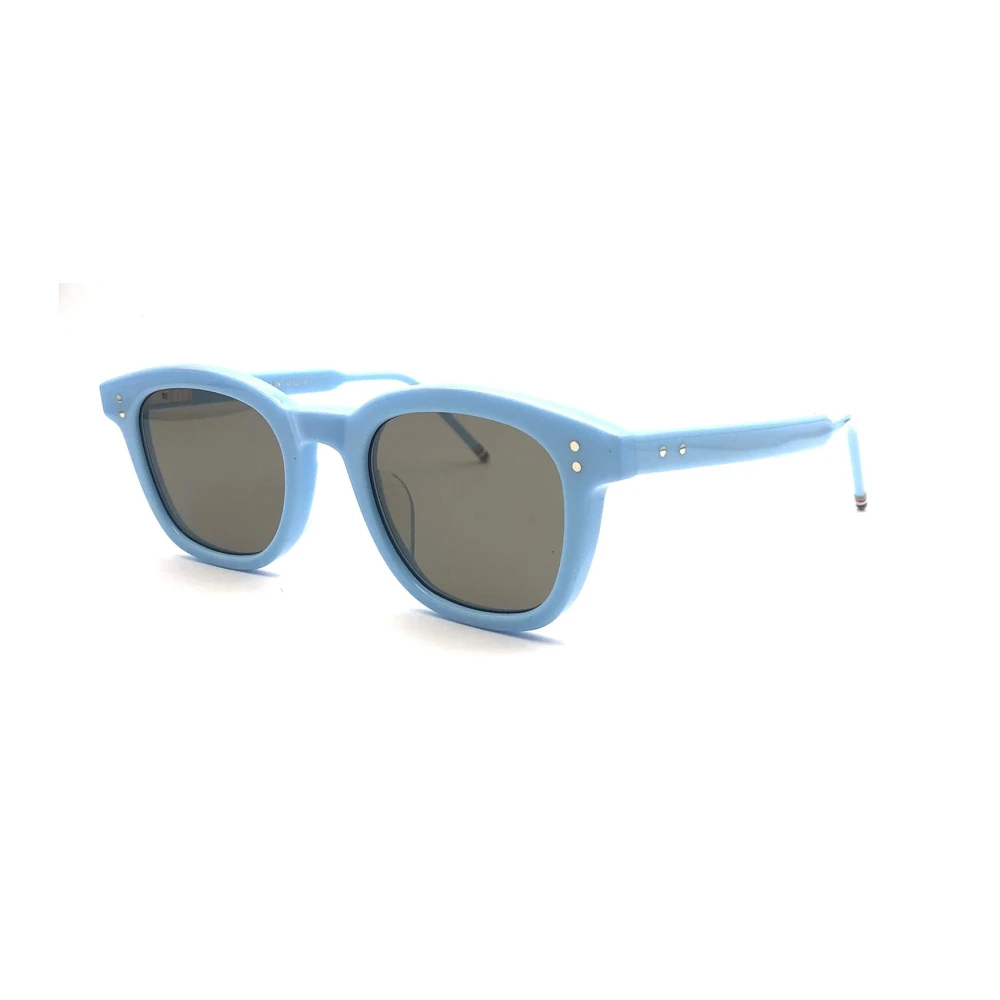 Thom Browne Unisex Blue Rectangular Sunglasses - Sunglasses - 48 Mm - Accessories