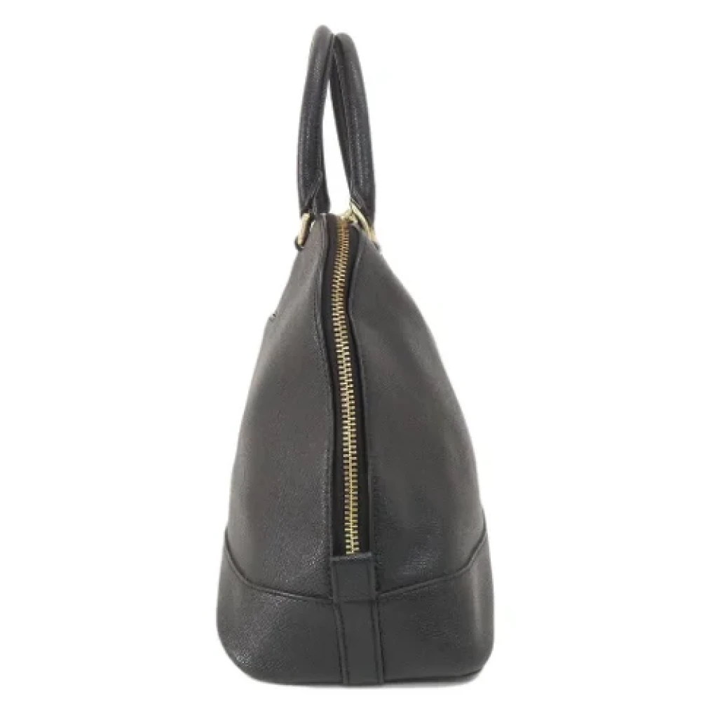 Coach Pre-owned Leather handbags Black Dames