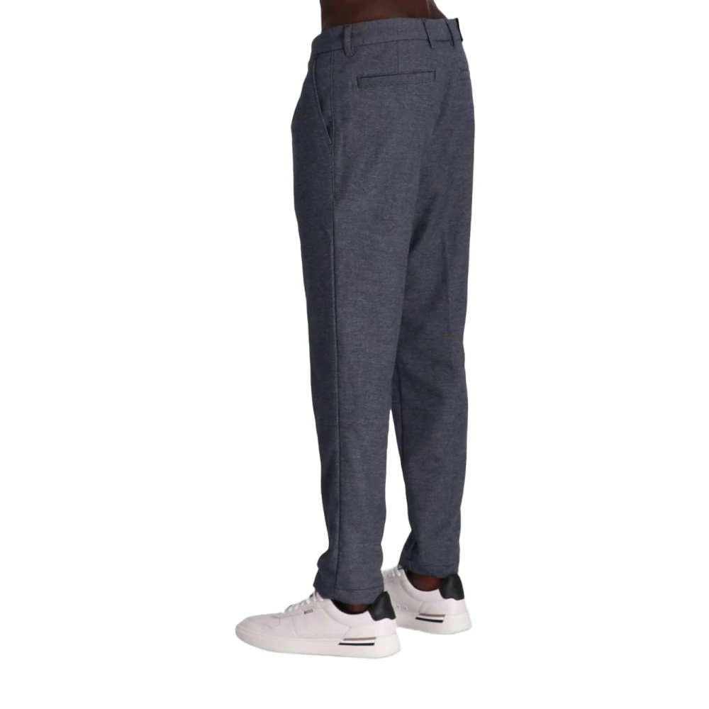 Hugo Boss Polyester Winter Herenbroek Blue Heren