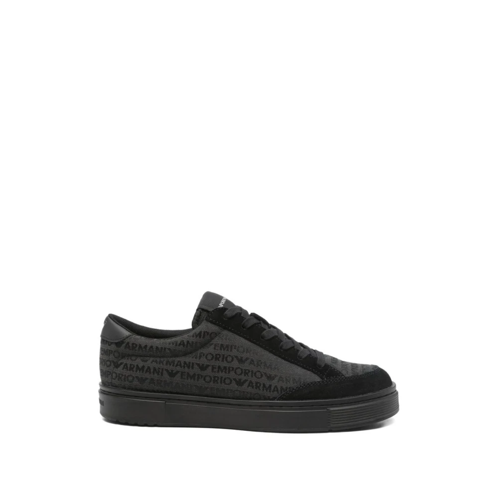 Emporio Armani Uomo Nero Scarpe, 40 Eu, New,