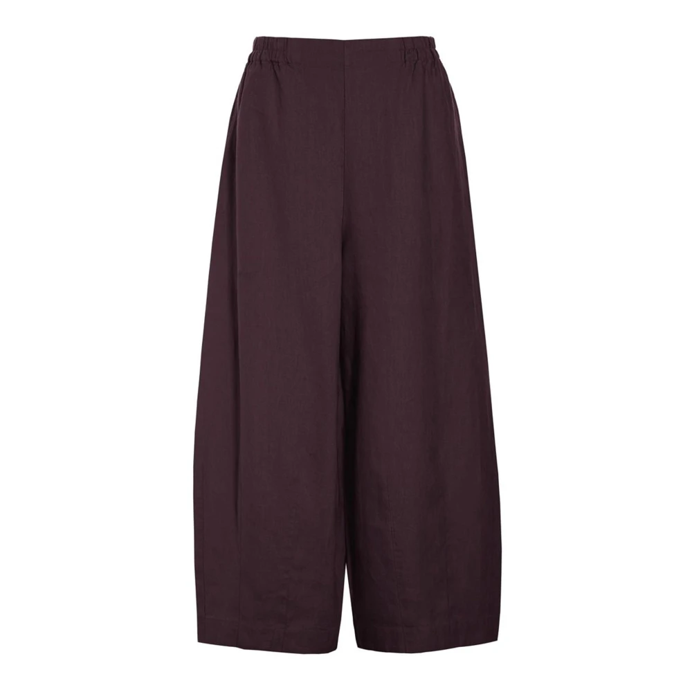 Bitte Kai Rand Purple Tapered Trousers, Female, Xs, Wide Trousers