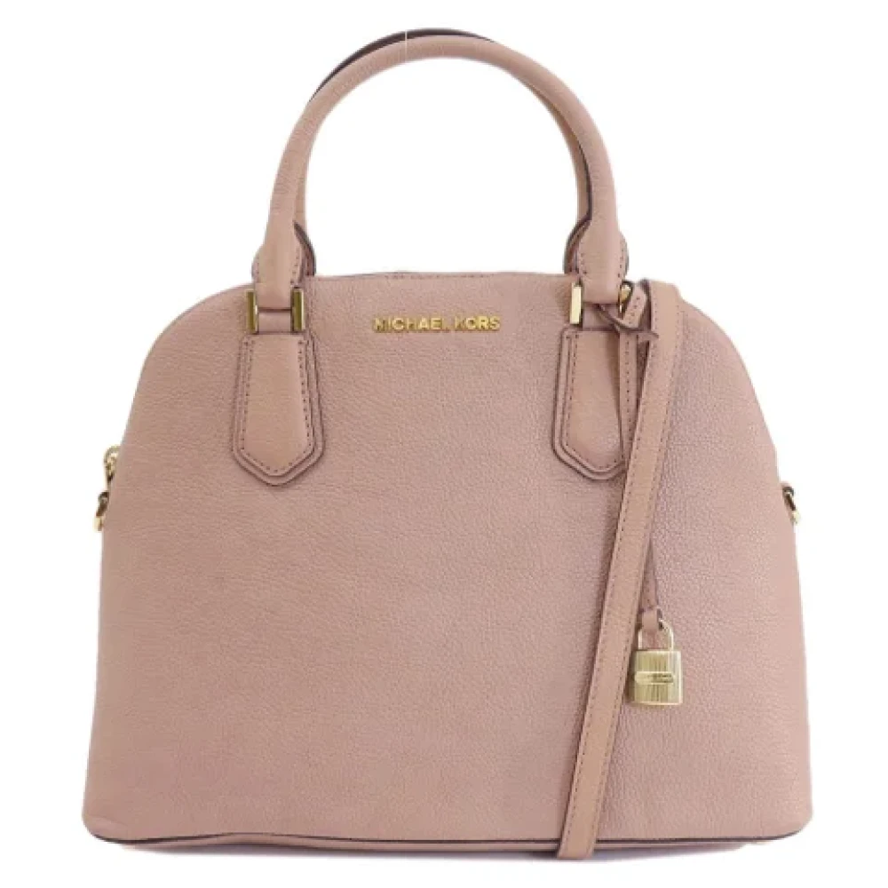 Michael Kors Pre-owned Leather handbags Pink Dames
