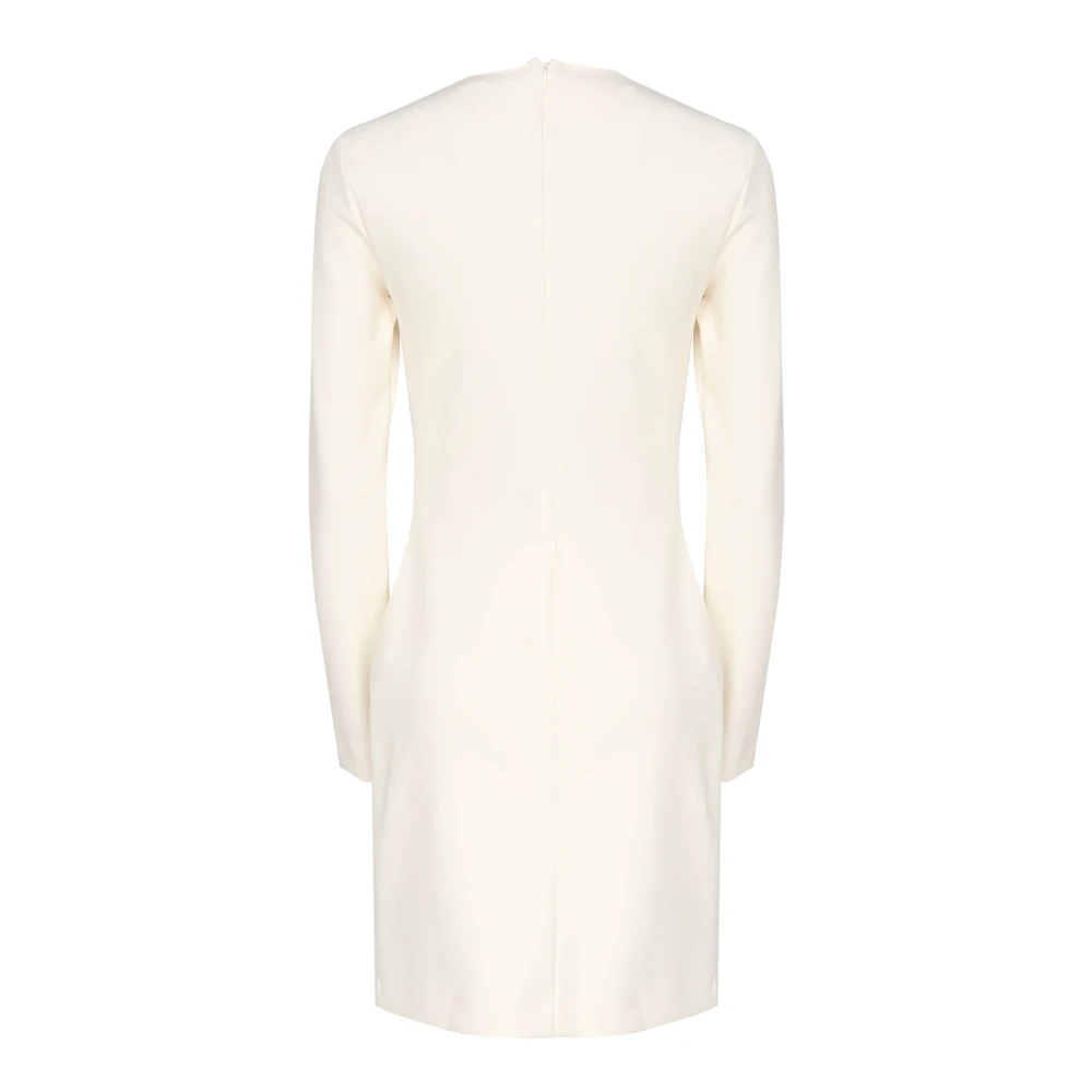 Max Mara Witte Bartolo Jurk White Dames