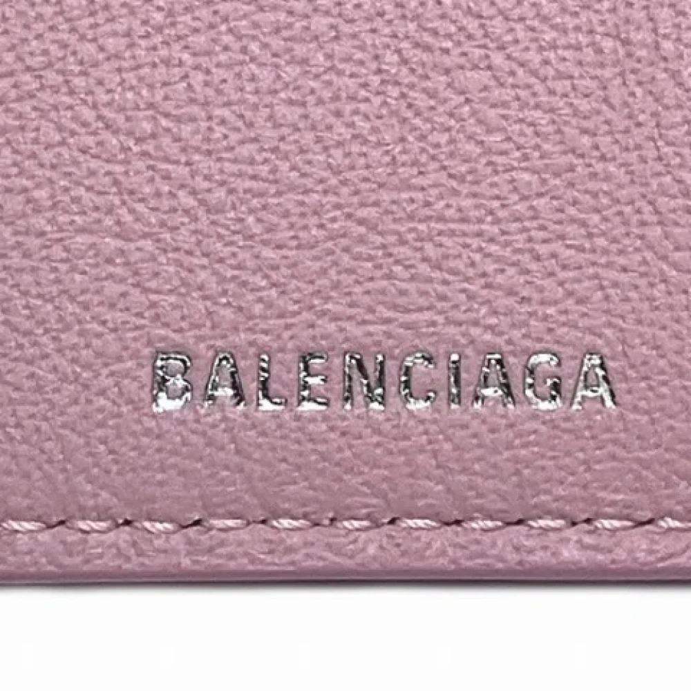 Balenciaga Vintage Pre-owned Leather key-holders Pink Dames