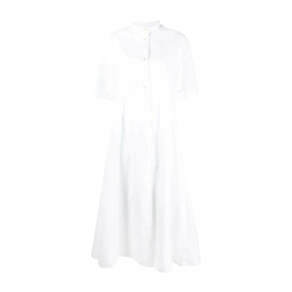 Jil Sander Women's White Midi Dress