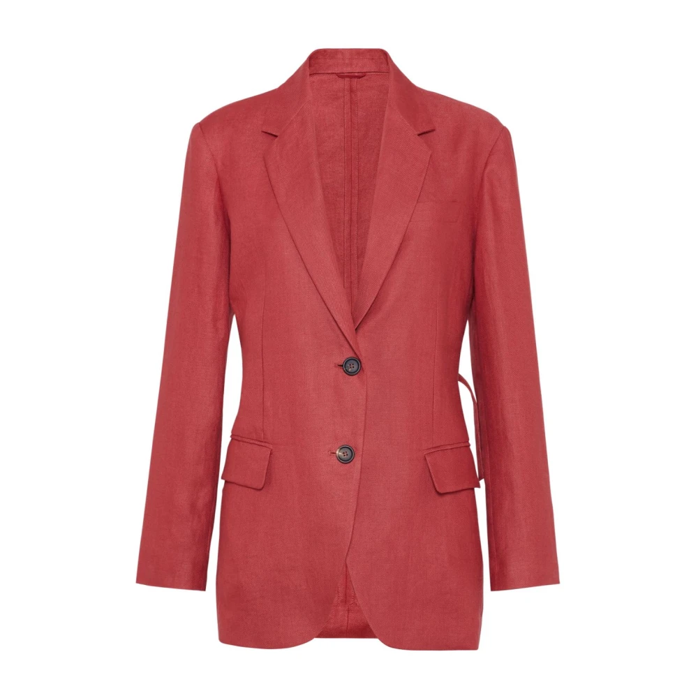 BRUNELLO CUCINELLI Rode Herenjas Red Dames