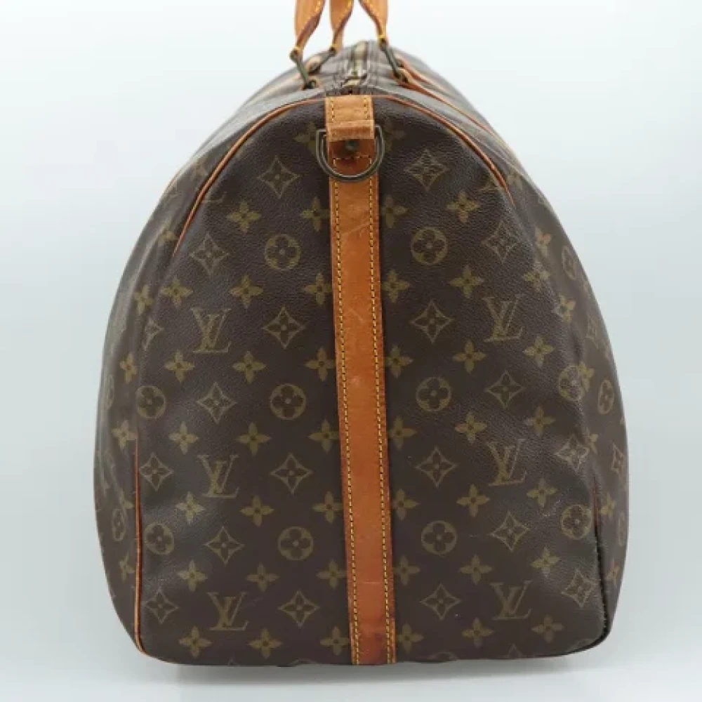 Louis Vuitton Vintage Pre-owned Canvas travel-bags Brown Dames