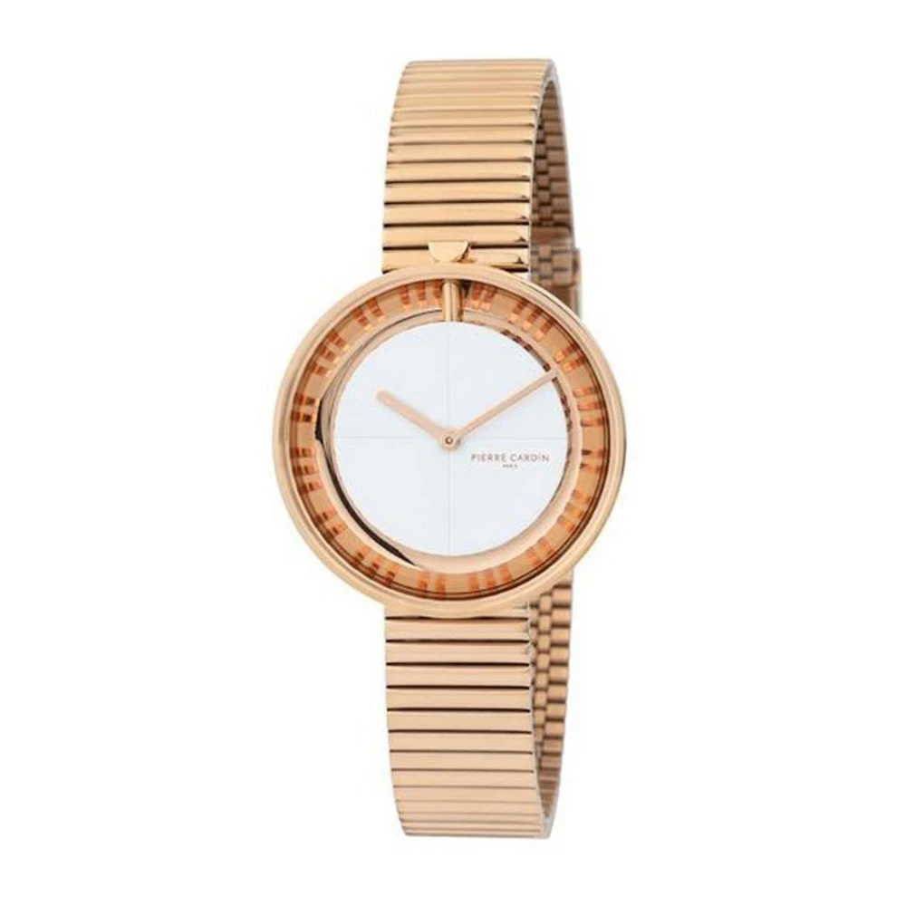 Pierre Cardin Roséguld Kvarts Analog Damklocka Pink, Dam