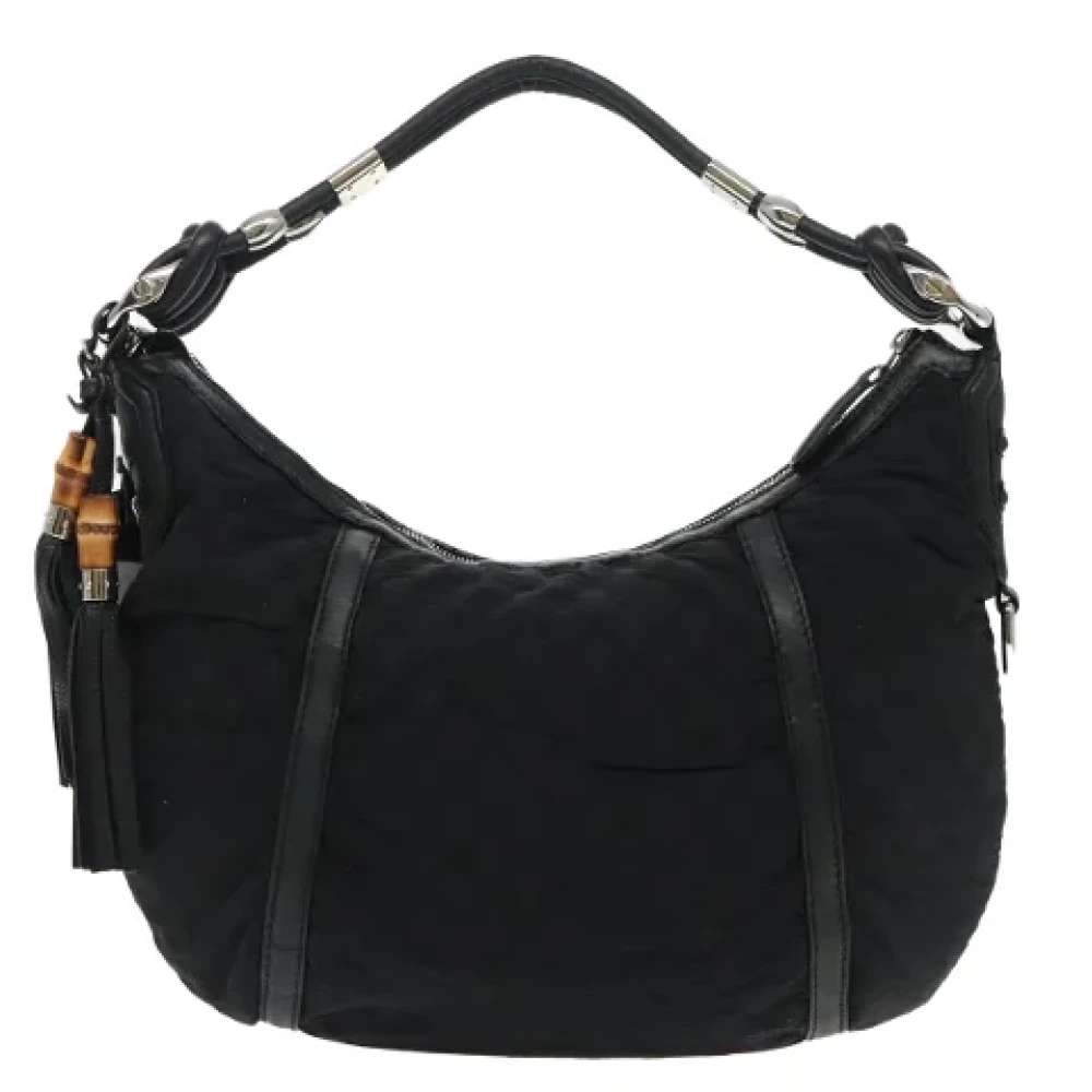 Gucci Vintage Pre-owned Nylon gucci-bags Black Dames