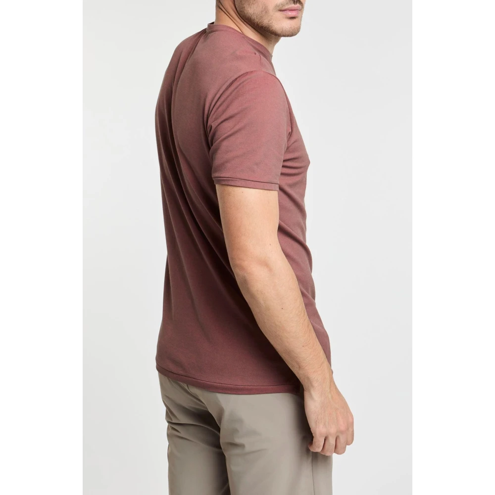 RRD Doticon Shirty Donkerrood T-Shirt Red Heren