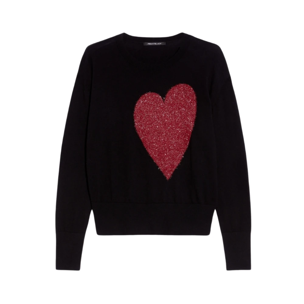 Pennyblack Stijlvolle Rostok Trui Black Dames