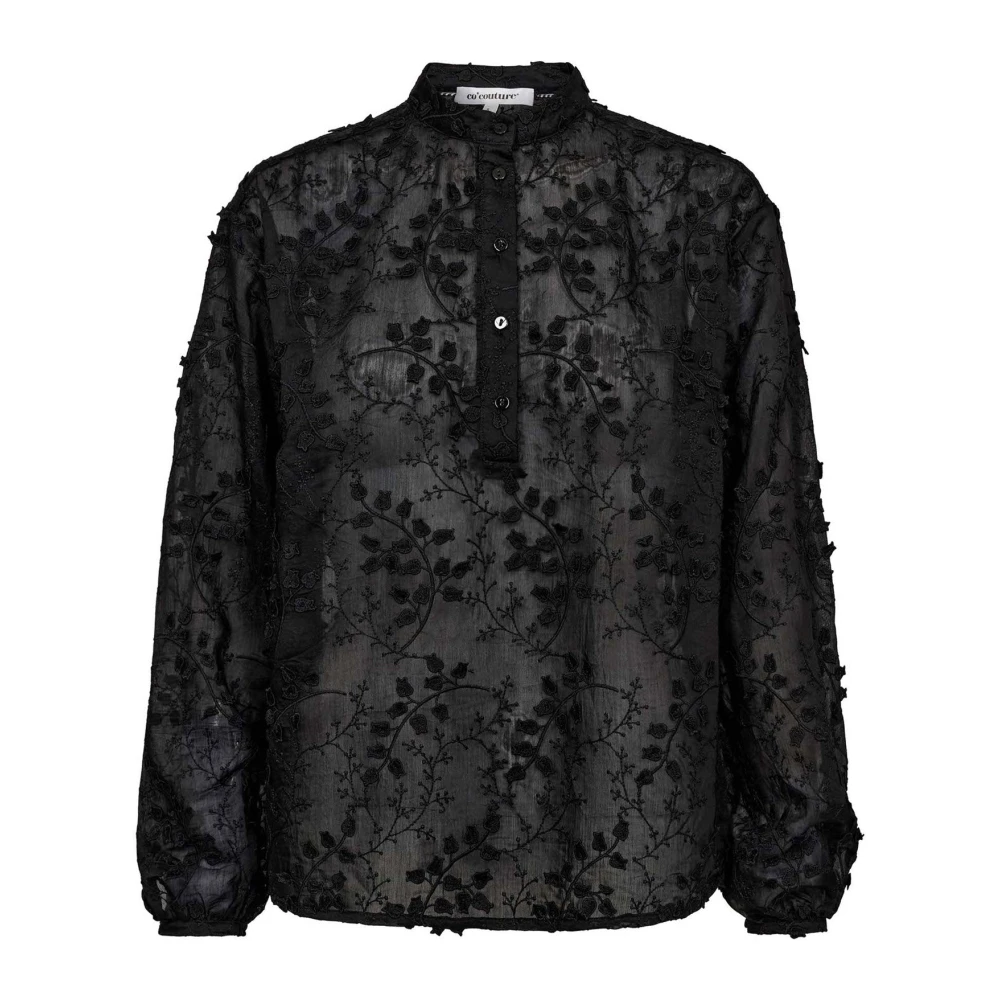 Co'couture Women's Black Blouses, Xs, Blouses