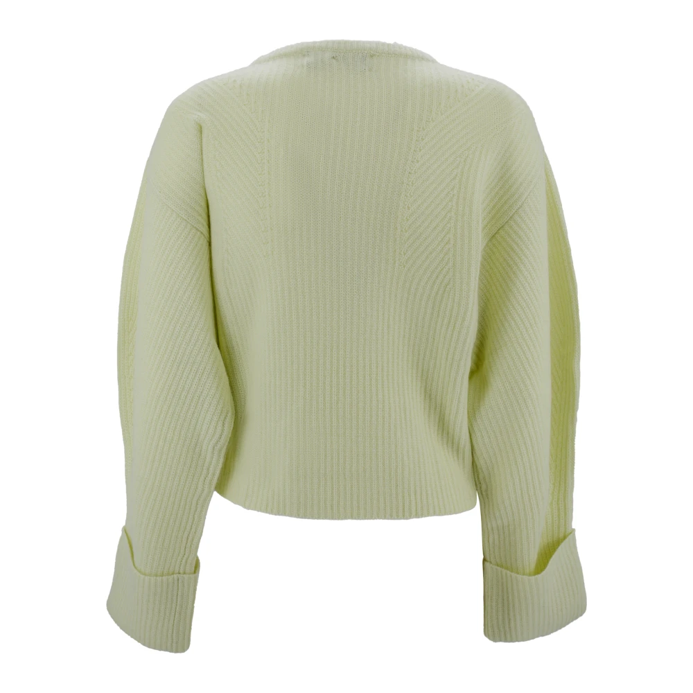 Arma Groene Cashmere Jumper met Crew Neck Green Dames