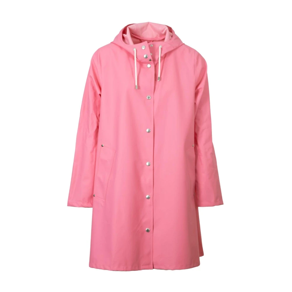 Stutterheim Lätt regnrock rosa A-linje Pink, Dam