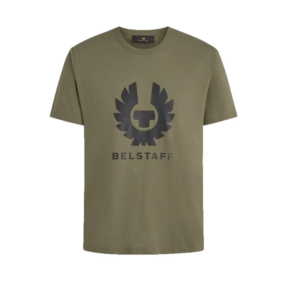 Belstaff Phoenix T-Shirt in Olive Green Heren