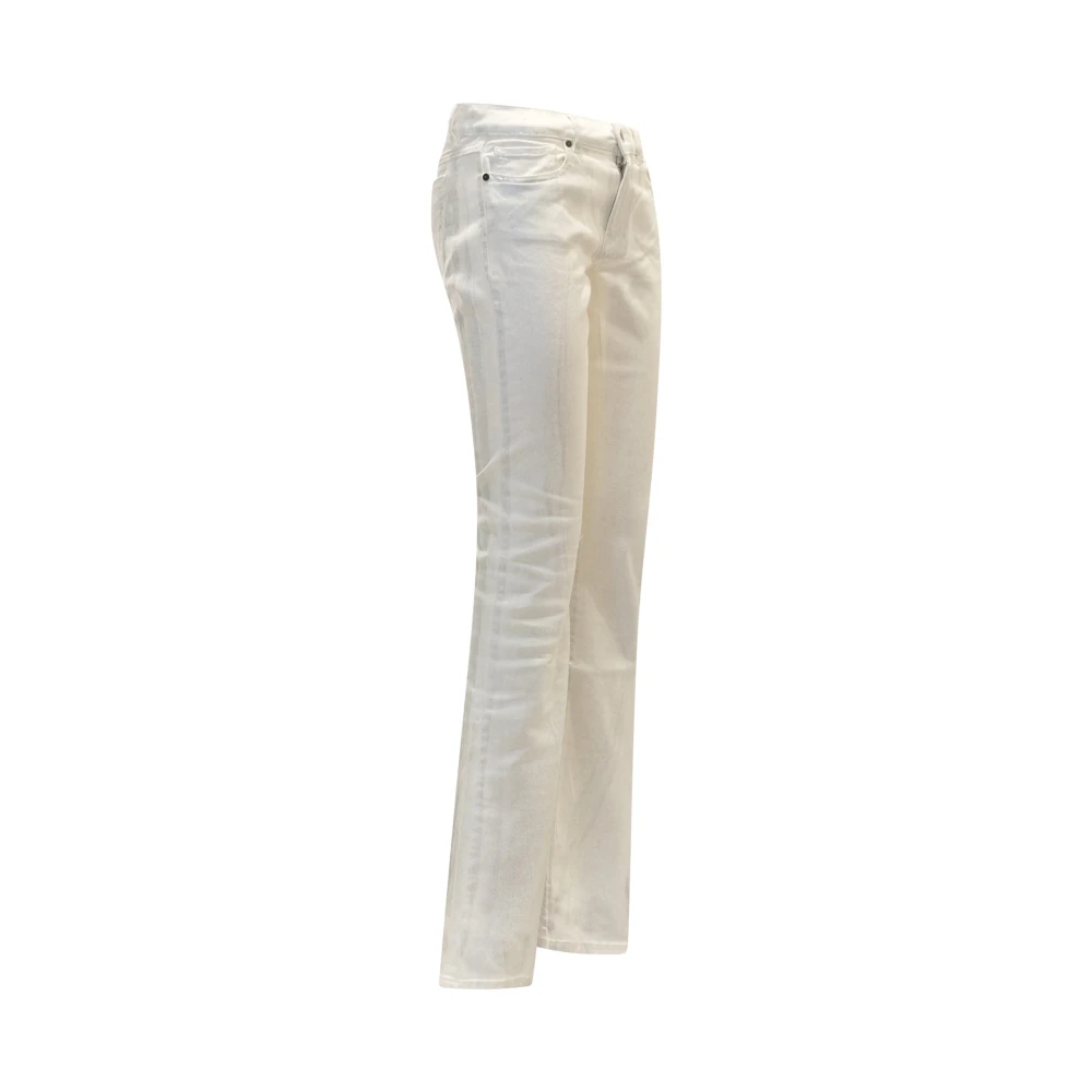 P.a.r.o.s.h. Multicolor Katoen Ciliegio Jeans White Dames
