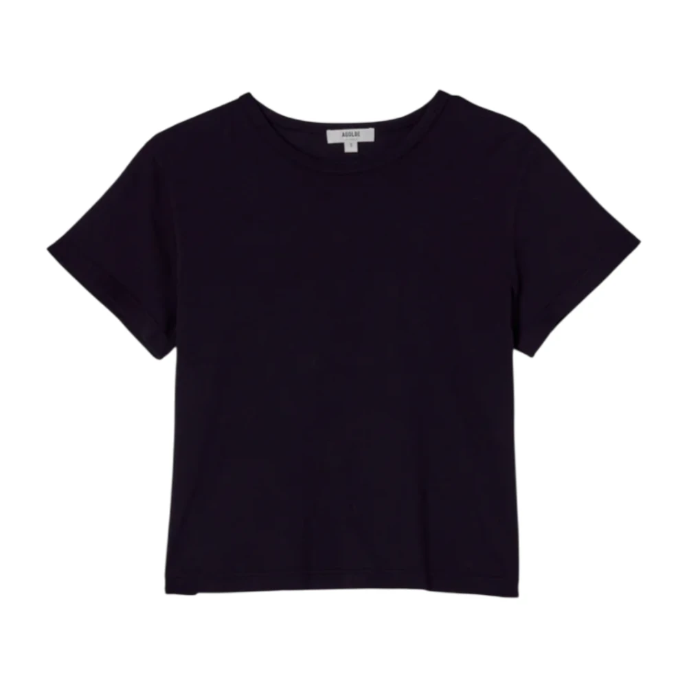 Agolde - Tops > T-Shirts - Black - Agolde - Modalova