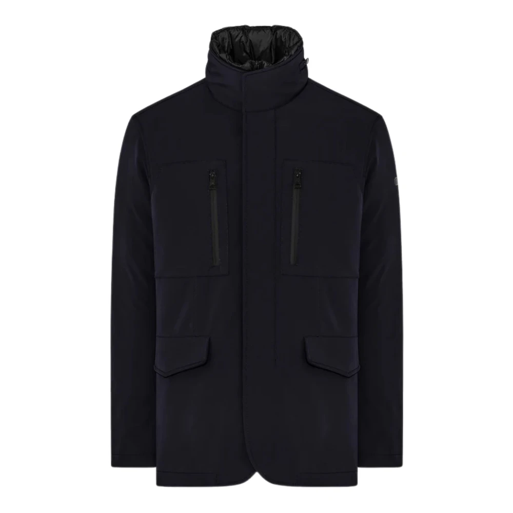 Duno Blauwe Urban Field Jacket Blue Heren
