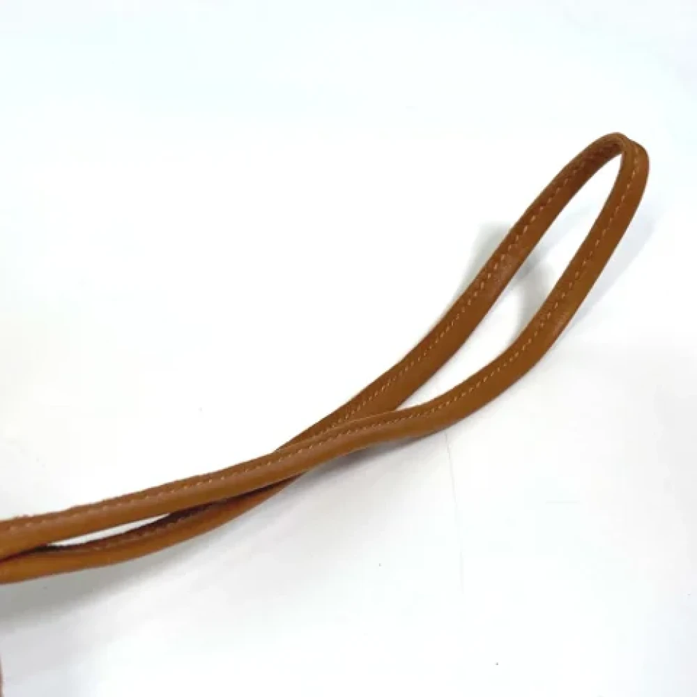 Hermès Vintage Pre-owned Leather key-holders Brown Dames