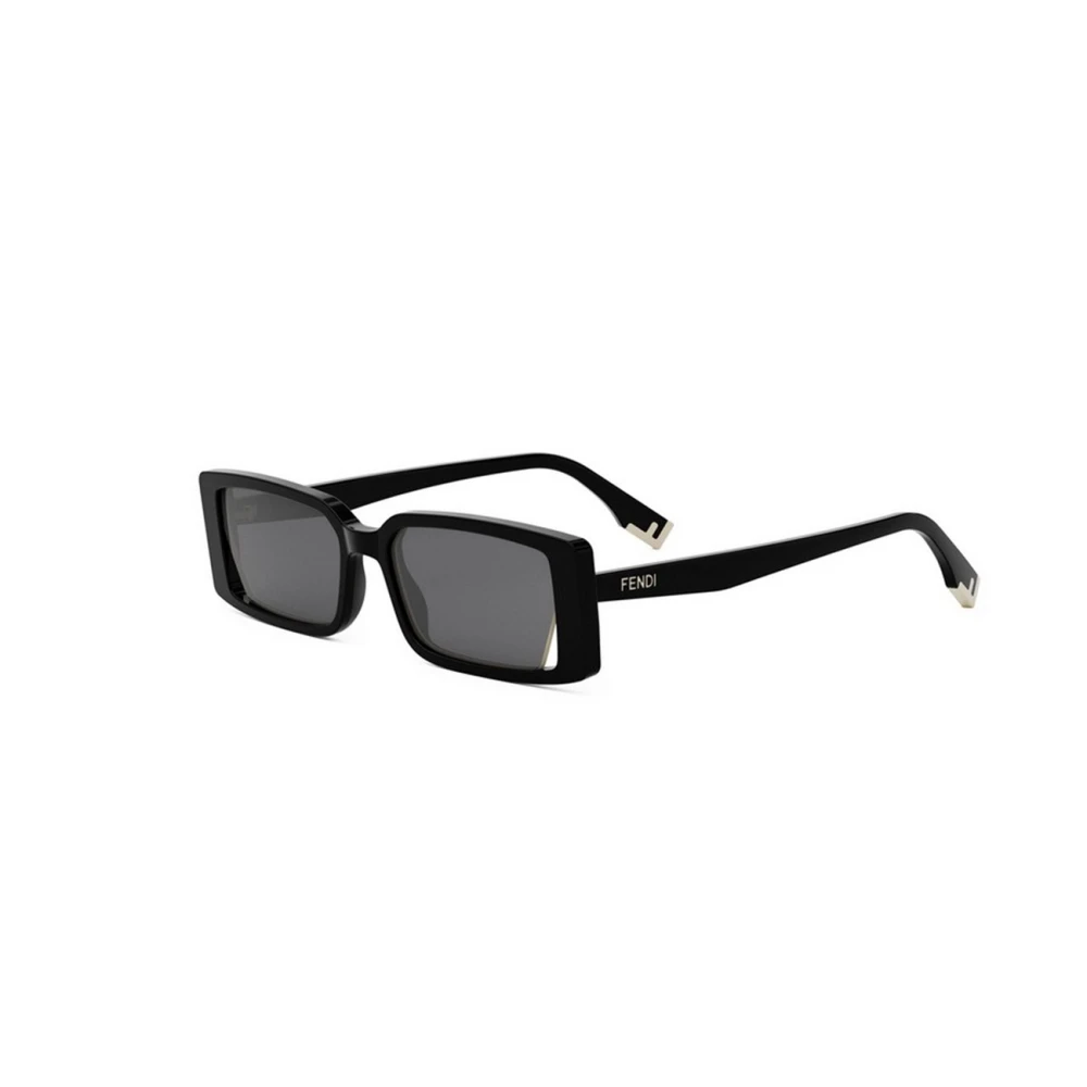 Fendi Unisex Black Sunglasses, 53 Mm, Way Fe40164i 01A Sunglasses