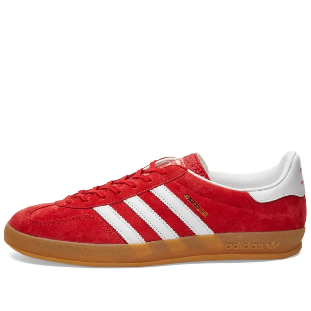 Adidas Originals Retro Gazelle Indoor Sneaker Scarlet/ Heren Schoenen Rood