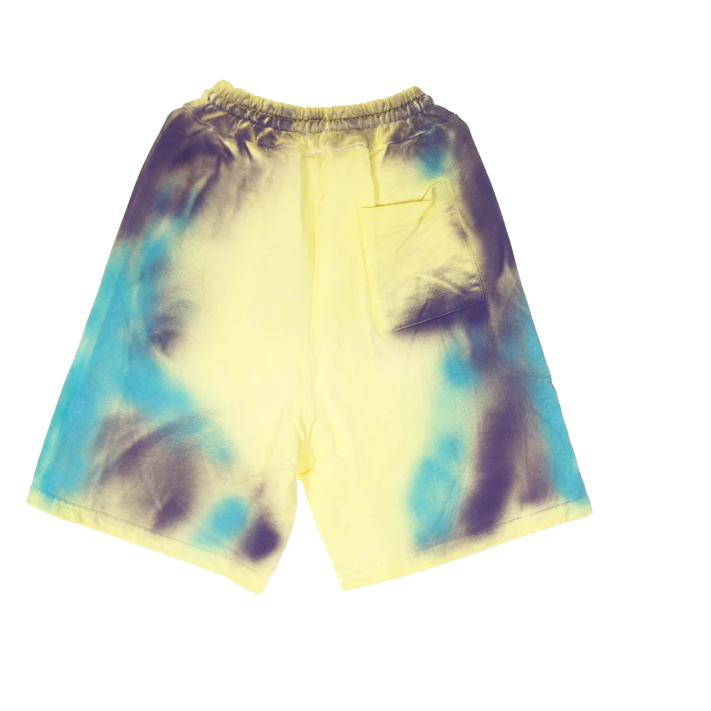 Mauna Kea Gele Heren Trainingspak Shorts Lichtgewicht Katoen Multicolor Heren