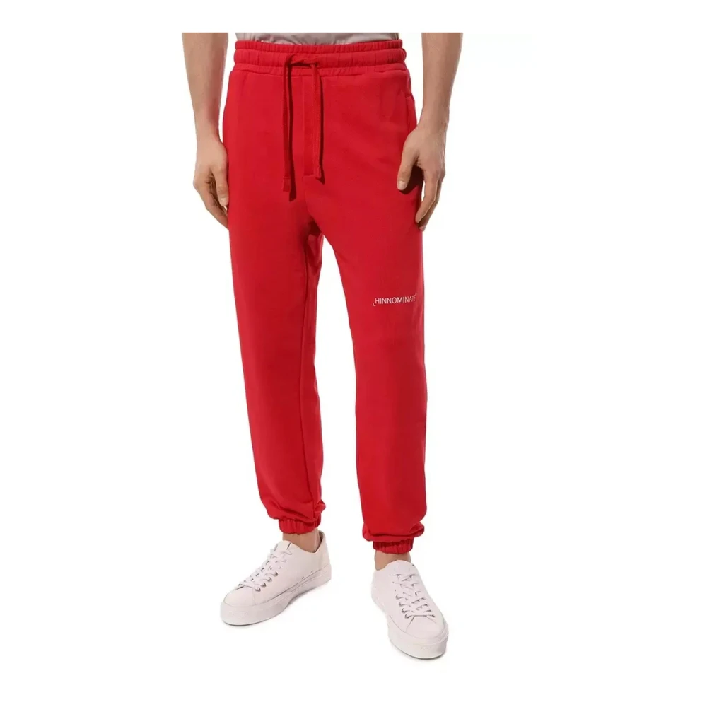 Hinnominate Red Cotton Jeans & Pant Red Heren