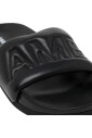 black-leather-quilted-slides