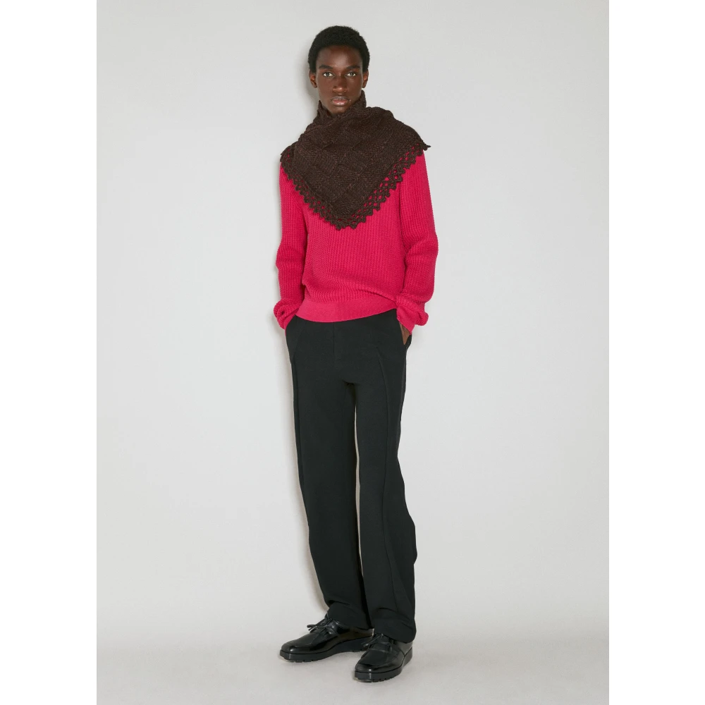 Kiko Kostadinov Contrast Panel Pantalon Black Heren