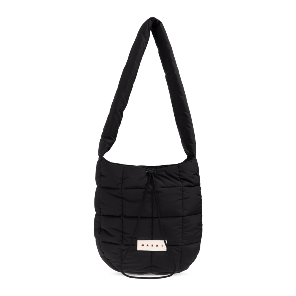 Marni Svart Shopper-Väskan