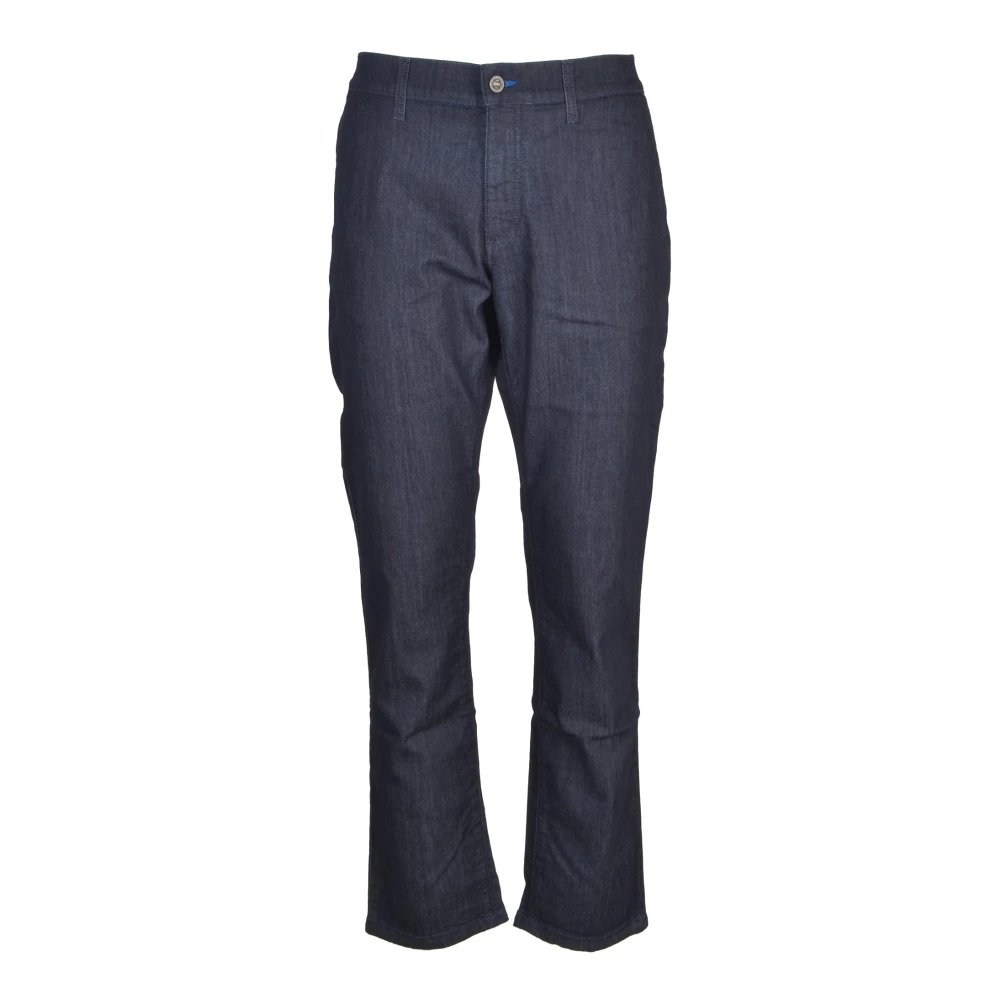 Bikkembergs Stretch Denim Jeans Blue Heren
