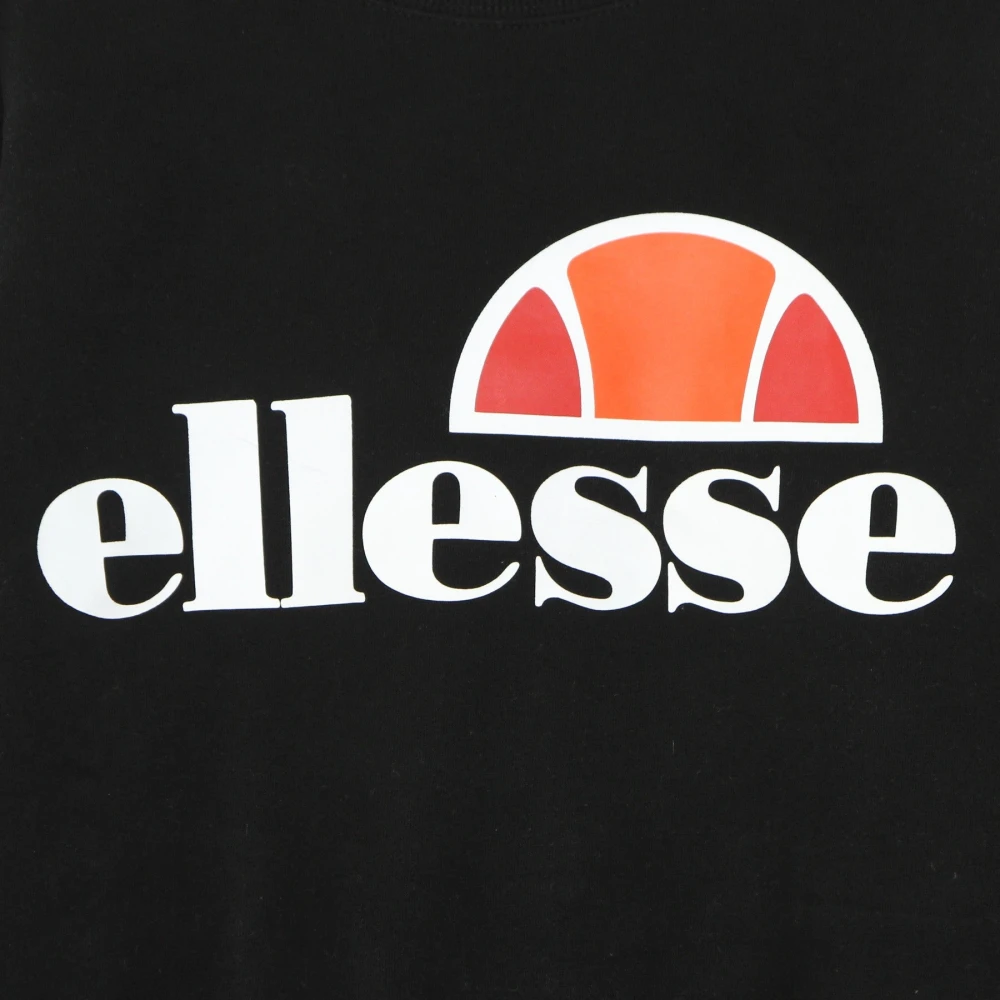 Ellesse Antraciet Crewneck Sweatshirt voor Mannen Gray Heren